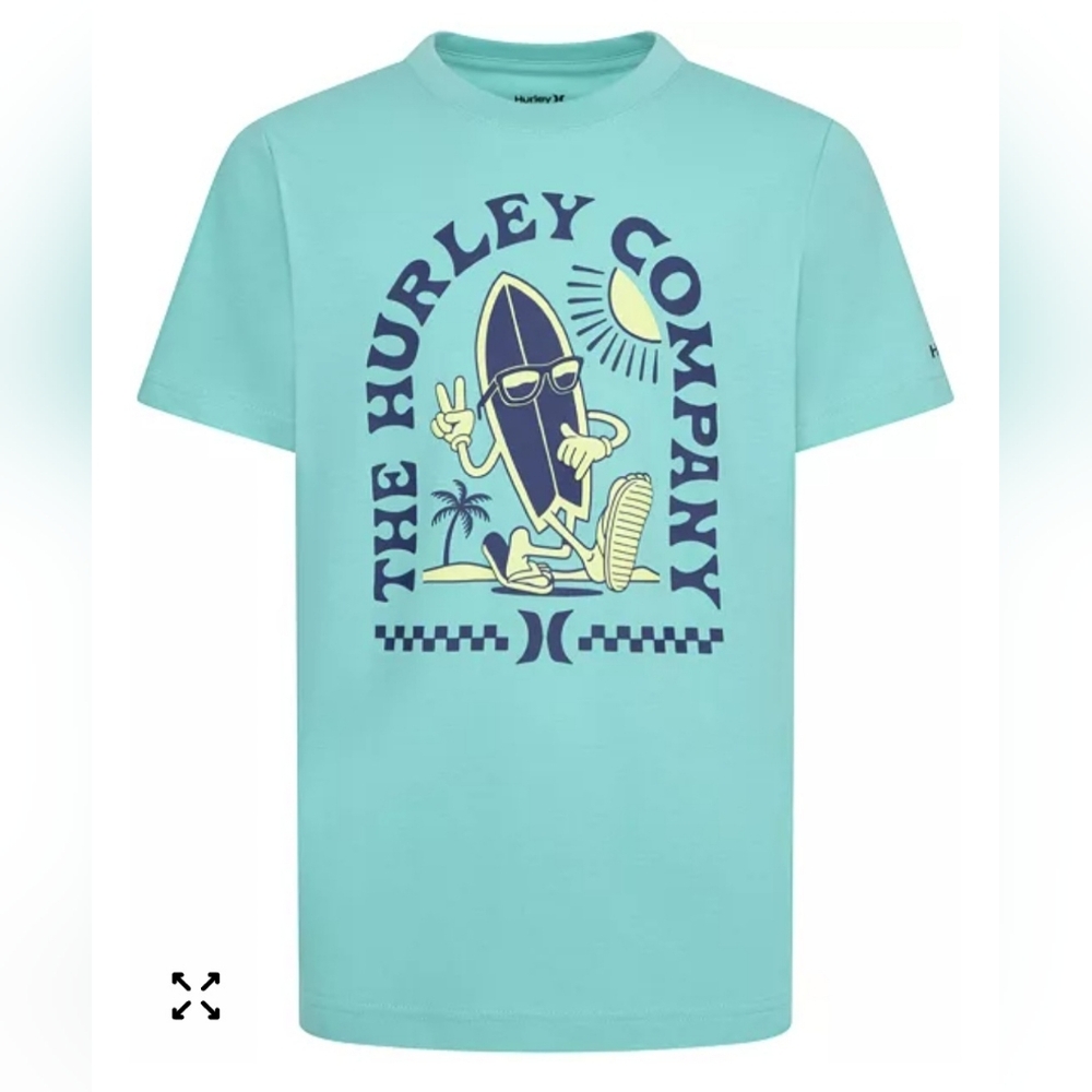 Hurley Aqua Graphic T-Shirt